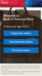 Mobile Screenshot of bankofamericastore.com